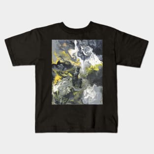 Benjamin Logan - Yellow, Black, White :: Patterns and Textures Kids T-Shirt